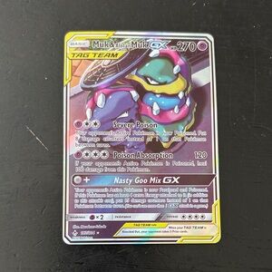 Pokemon Tag Team GX Card Muk and alolan muk!